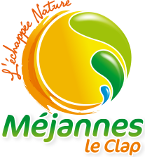 C'est le logo de la commune de Méjannes-le-Clap, site hôte de la course